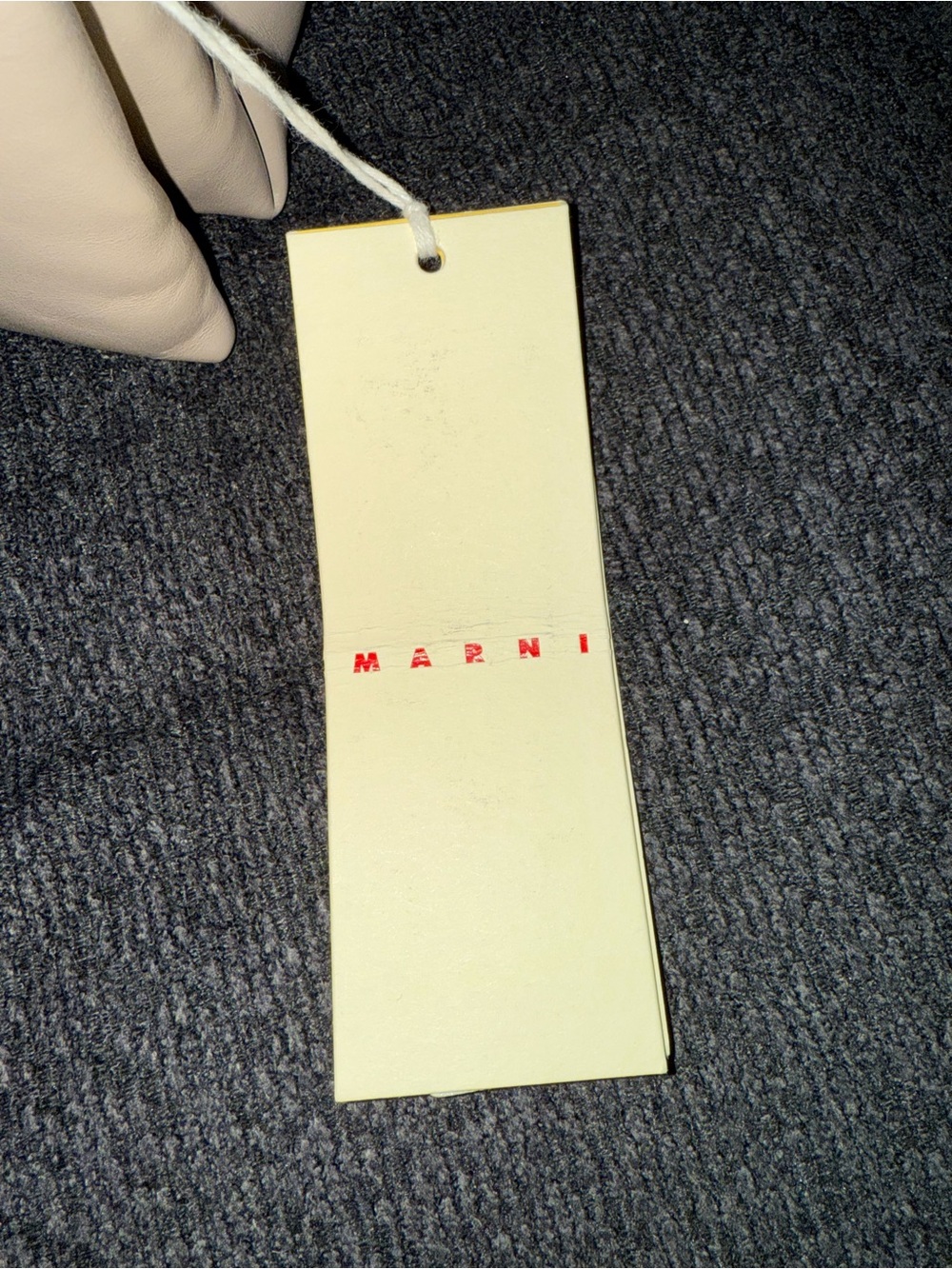 Marni Beige Mini Crossbody Bag - Picture 9 of 9